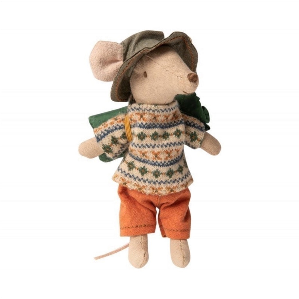 Maileg Happy Camper Tent, Flashlight & Hiker Mice - Retired 2020 - Picture 2 of 8